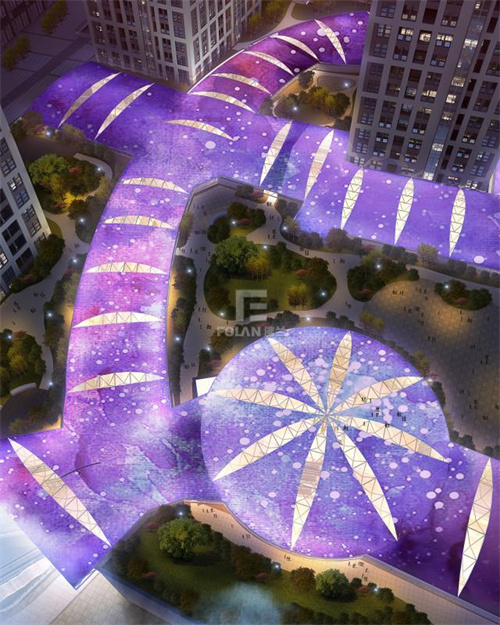 秋分節(jié)氣，佛蘭空間帶您領略膜結構建筑的魔幻與浪漫